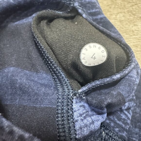 Lululemon Wunder Under Leggings Womens 4 Luxtreme High-Rise Blue Midnight - Picture 4 of 5